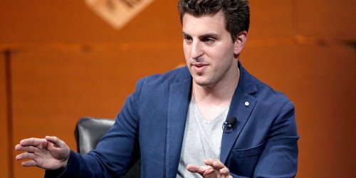 Airbnb CEO Brian Chesky, who recently announced that employees could work from home forever, calls the office an 'anachronistic form' and 'from a pre-digital age'