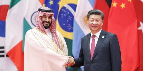 President Xi says China wants to buy more oil from Saudi Arabia – and that could eat away at the dollar, a think tank strategist says