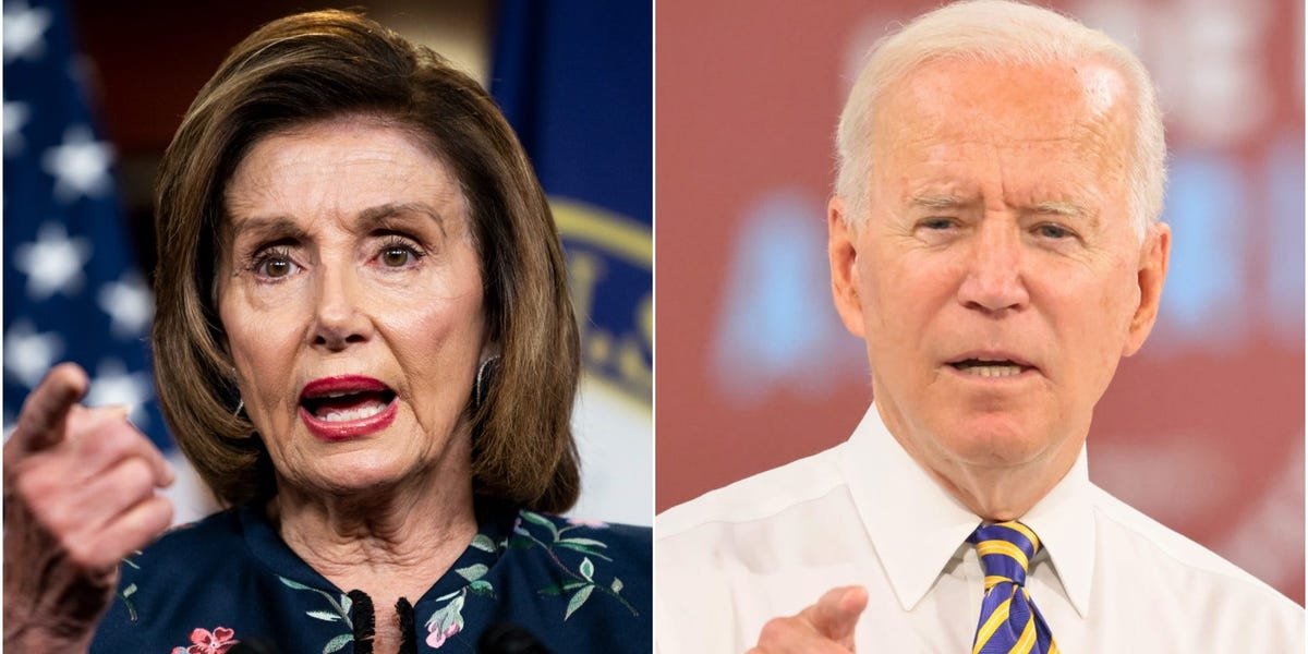 Nancy Pelosi and Joe Biden play hot potato with evictions, pointing fingers over who should extend the moratorium