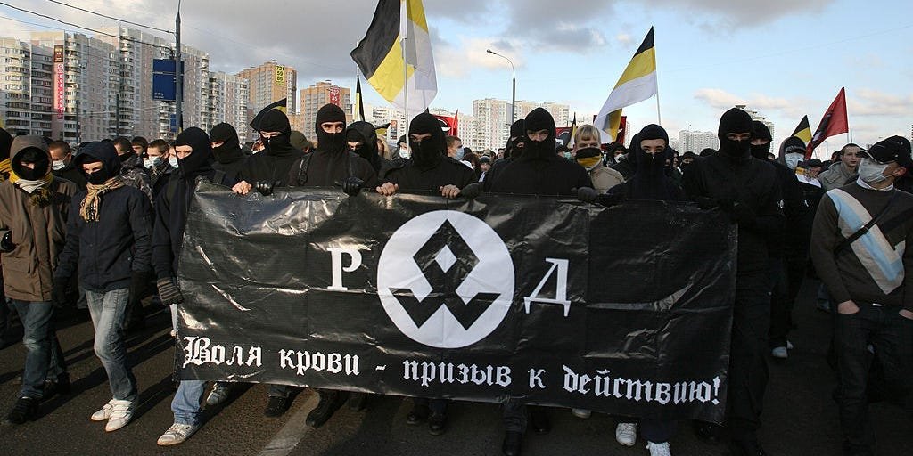 Russia could exploit its ties with US white nationalist groups to encourage election violence, experts warn