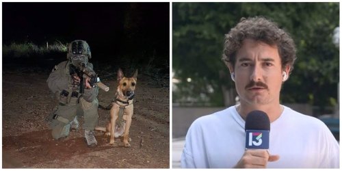 The former Israeli army trainer of a military dog killed in action said he is saddened that the death a Palestinian girl got less media coverage