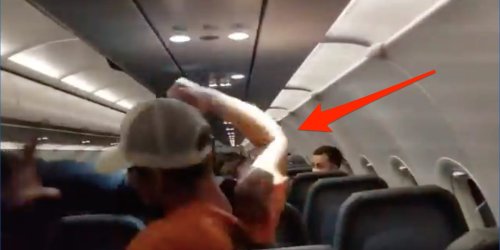 Video Shows A Frontier Passenger Being Duct Taped To His Seat After 