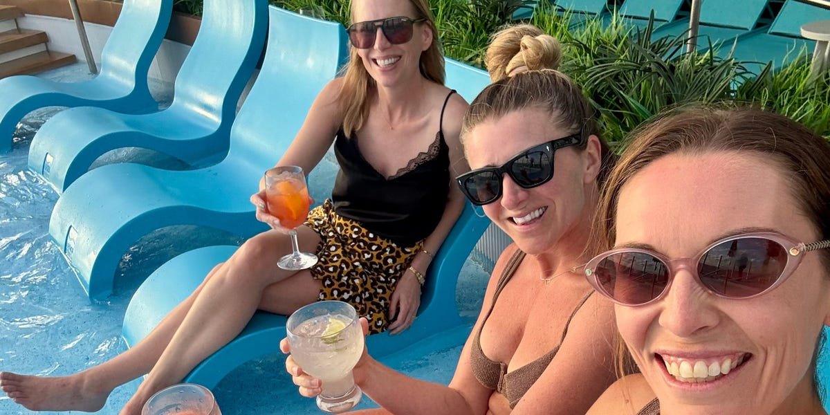 7 kids, 3 moms, and 1 giant cruise ship. We finally booked a trip that felt like a real vacation.
