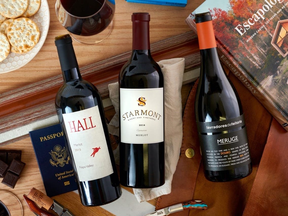 American Airlines will now deliver wine to your door, and you can get air miles for every dollar spent. A 3-bottle monthly subscription costs $100.