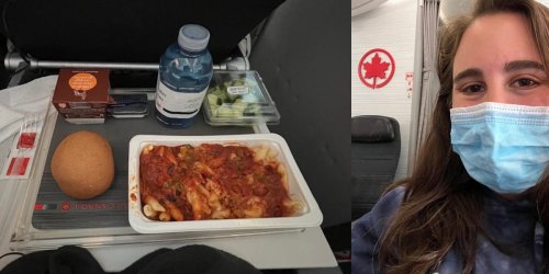 I flew on Air Canada in economy from London to Montreal and while the Boeing 787 was comfortable, the food was a real disappointment