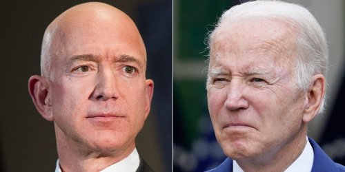 The White House fires back at Jeff Bezos, saying it 'doesn't require a huge leap' to understand why he opposed an economic agenda that taxes the super-rich
