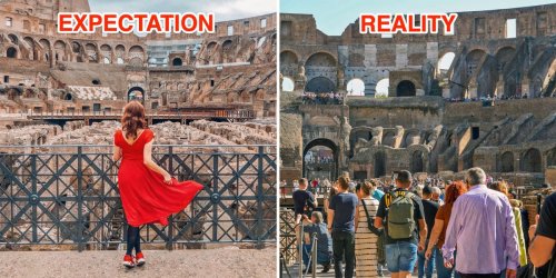 Disappointing photos show what it was really like to visit the Colosseum in Rome