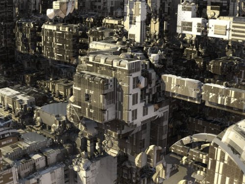 These dystopian cityscapes were all designed by a computer program