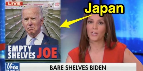 Fox News aired a 2011 photo of a Japanese convenient store to bash 'bare shelves Biden'