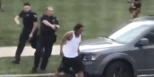 Video shows police in Wisconsin shooting a Black man in the back 7 times as he gets into a car