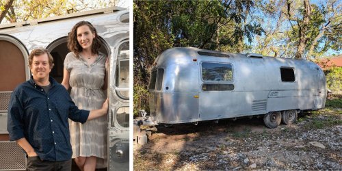 A millennial couple in Austin transformed an old dirty Airstream from 1971 into a modern tiny home. Take a look at how they did it.
