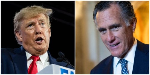 Mitt Romney likens Trump's false claim that he won in 2020 to the 'delusion that leads people to feed money into slot machines'