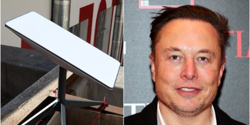 Elon Musk says he's testing out SpaceX's Starlink internet on his private jet