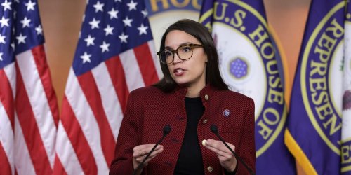 AOC denounces top Democrats for supporting an anti-abortion congressman with an 'A' rating from the NRA on the heels of two mass shootings and news of the likely overturning of Roe v. Wade