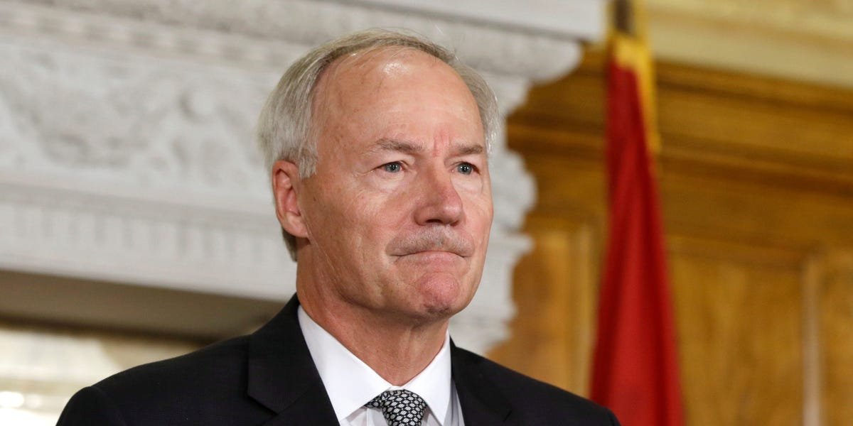 Arkansas GOP governor said the near-total ban on abortion he signed is designed to land before the Supreme Court to overturn Roe v. Wade