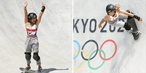 At 13, Olympic medalist Sky Brown admits she still gets scared on the skateboard and shares how she overcomes her fear