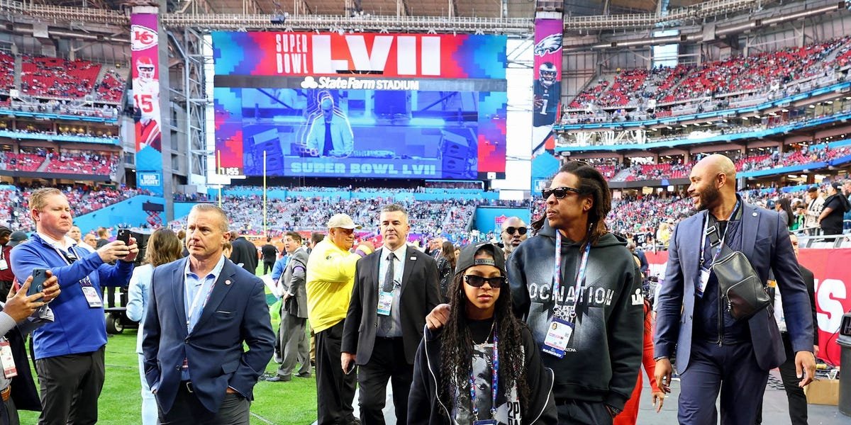 Celebrities at Super Bowl LVII: LeBron James, Brittney Griner, Jay-Z, and Paul Rudd flock to Arizona for Chiefs-Eagles