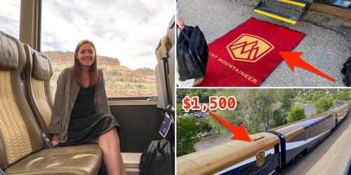 I traveled in a glass-domed luxury train from Colorado to Utah. Here are 14 things that surprised me about the trip.