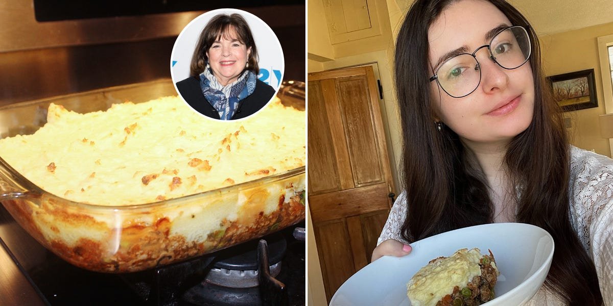 I made Ina Garten's shepherd's pie for St. Patrick's Day, and it was so delicious I'm going to make it every year