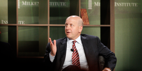Goldman Sachs CEO: The chance of recession is 'still relatively low'