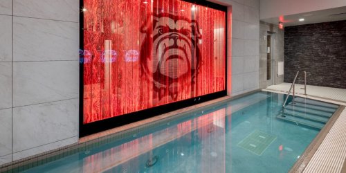 University of Georgia spent $80 million renovating its football facility and the results show the luxury behind the top programs