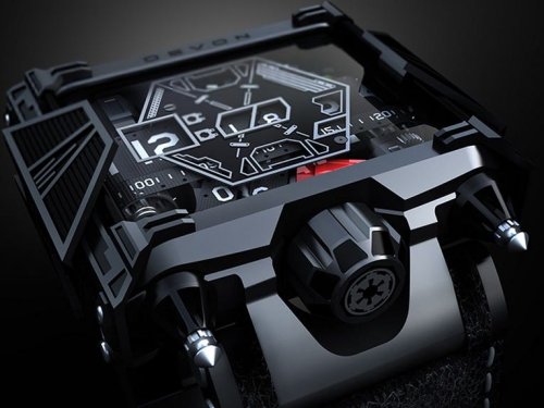 This $28,500 'Star Wars' watch is hi-tech and evokes the Dark Side