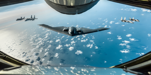 B-2 stealth bombers are learning new tricks in Europe, but it's not only about sending a message to Russia