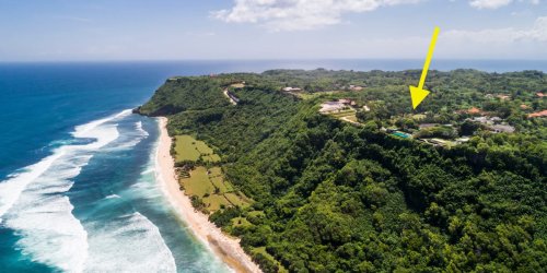 A couple bought an inaccessible strip of land on a Bali clifftop and spent 10 years building a multi-tiered villa on it. Take a look.