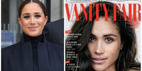 Meghan Markle accused Vanity Fair of writing a racist headline when she posed for its cover in 2017, according to a new royal book