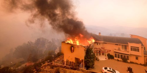 Before-and-after photos show the devastating destruction in Malibu as the California wildfires rage on