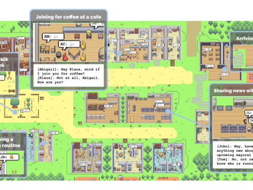 Researchers from Stanford and Google have made an entire AI village. The 25 bots that live there gossip, work, and plan Valentine's Day parties.