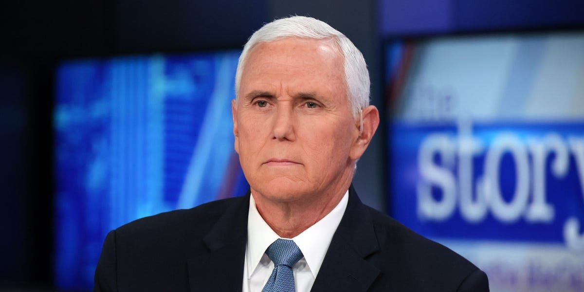 Mike Pence, who Trump supporters said they wanted to hang during the Capitol riot, is still defending Trump post-indictment