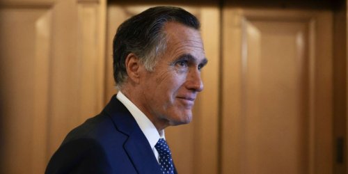 Sen. Mitt Romney says Biden was 'elected to stop the crazy' and argues that voters weren't asking him 'to transform America'