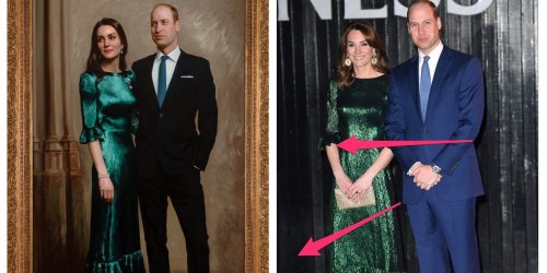 All the hidden details you missed in Kate Middleton and Prince William's first official portrait together