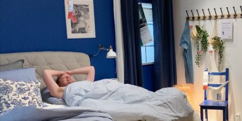 Ikea manager describes 'fun' sleepover after a massive snowstorm strands 31 people in giant furniture store