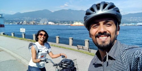 I'm Canadian, and my husband is American. We chose to live in Canada even though salaries are often lower.