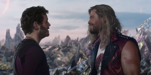 Chris Pratt says Chris Hemsworth 'is like Thor in real life' and he 'loved every minute' of filming 'Thor: Love and Thunder'