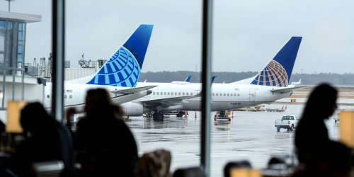 A United Airlines passenger says a pilot forced him from an airplane bathroom for taking too long. Now he's suing.