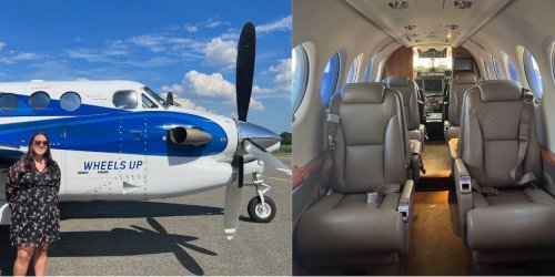 I flew on an $8 million private aircraft that costs $5,000 an hour to charter and seats 8 — see inside the King Air 350i