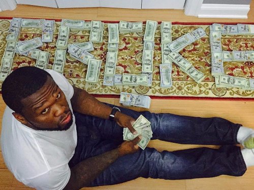 50 Cent tells bankruptcy court he's been flaunting stacks of fake cash
