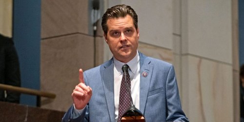 Matt Gaetz's GOP primary opponent says Trump and DeSantis don't want to associate with a 'pedophile’