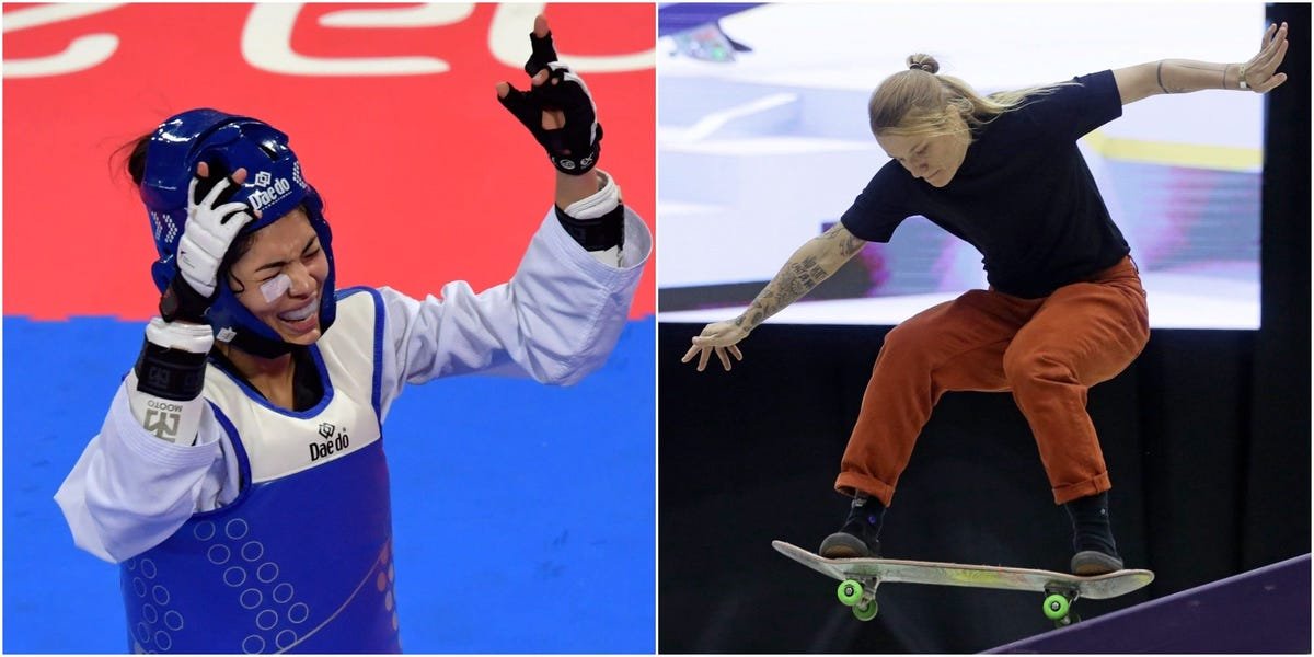 A pair of athletes have become the first to be ruled out of the Olympics with COVID after arriving in Japan