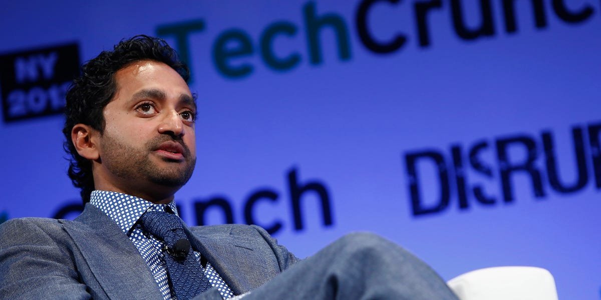 SPAC's Raja Chamath Palihapitiya Says High Rates Have Caused 'wave Of ...