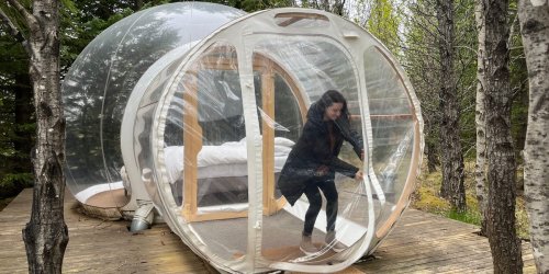 I spent a night in a plastic bubble in the woods in Iceland. Here are 3 mistakes I made.
