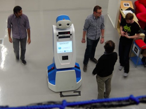 One airline is trying to solve airport confusion with robots