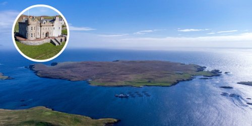 A 757-acre Scottish island that comes with a mansion and a whale skeleton nicknamed 'Bony Dick' is on sale for just over $2 million
