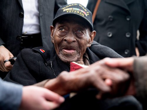 The US's oldest World War II veteran has died at 110