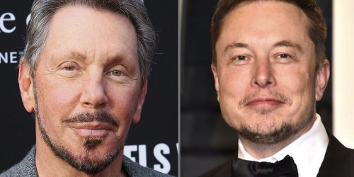 Elon Musk was texting Larry Ellison 'into the early morning hours' just before announcing his Twitter purchase was on hold, a new court filing says