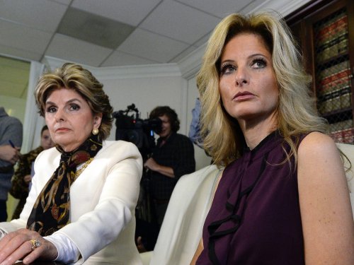 Former 'Apprentice' contestant, in emotional press conference, alleges that Trump accosted her