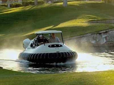 Bubba Watson's One-Of-A-Kind Hovercraft Golf Cart Cost $20,000